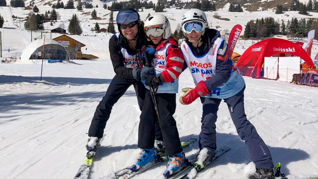 Arthur, le skieur - téméraire et inarrêtable